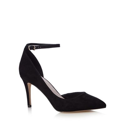 Black 'Cady' hight pointed court shoes